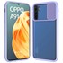 CaseUp Oppo A91 Kılıf Camera Swipe Protection Lila 1